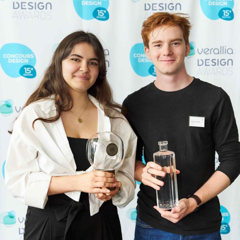 Thibault GUITARD Marianne GARREAU Verallia Design Awards lauréats