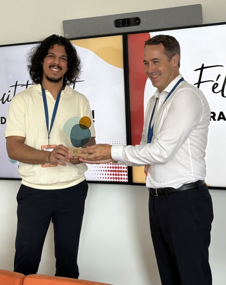 Andy x Rémi Cabon - remise du prix RC